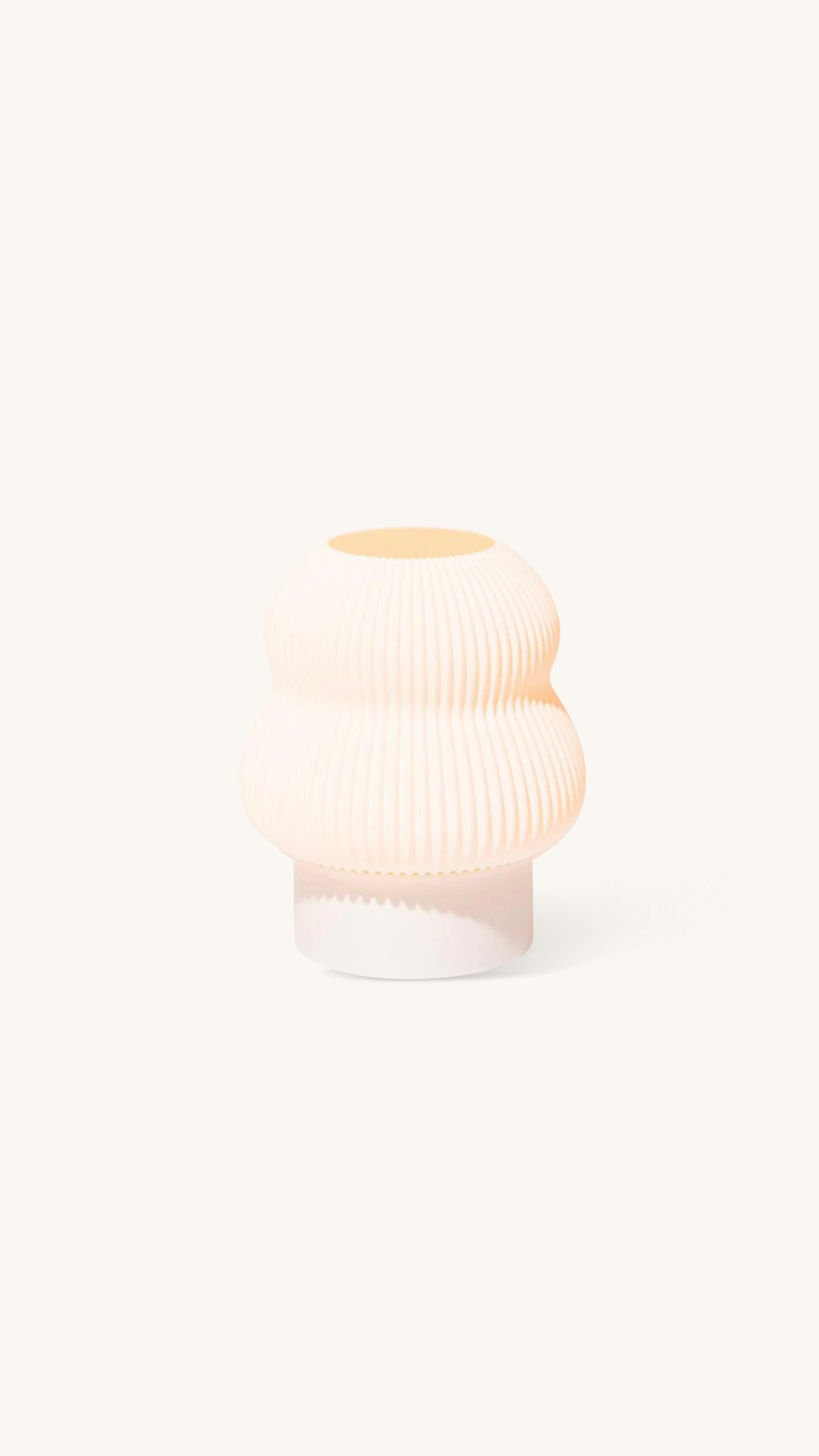 poly table lamp in white - haus divided
