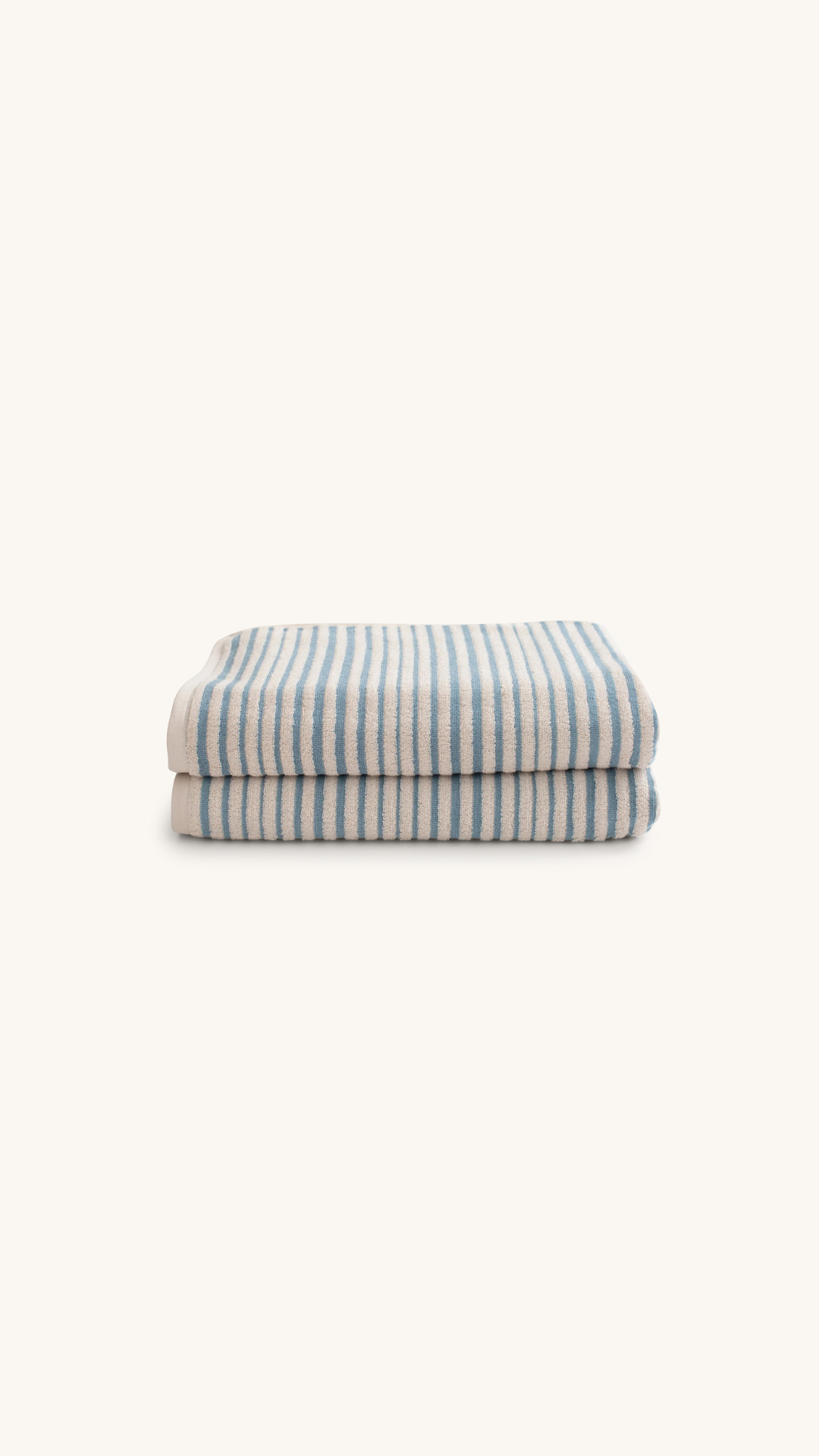 salento bath sheet in blue haze - haus divided