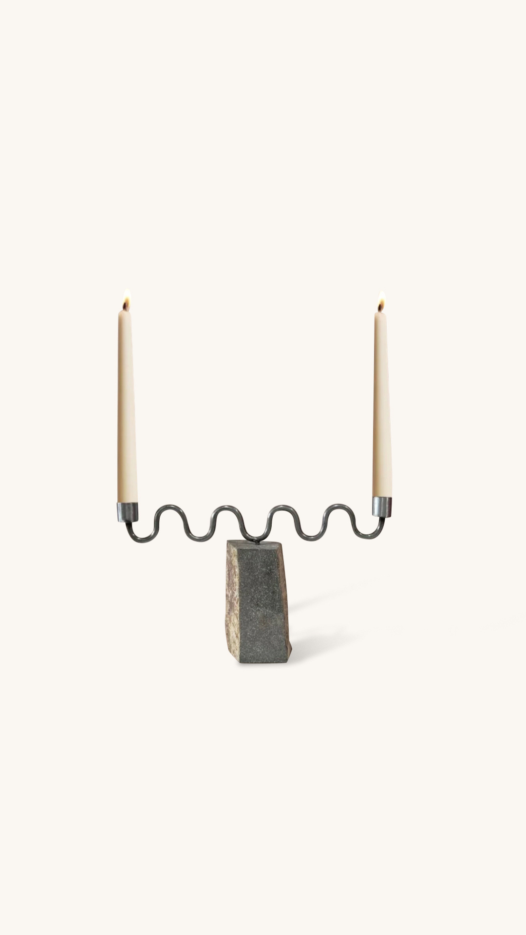 luna candlestick holder - haus divided