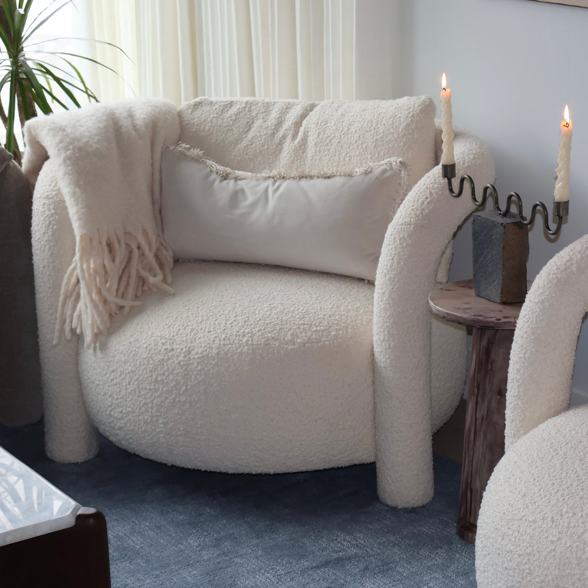 luna candlestick holder