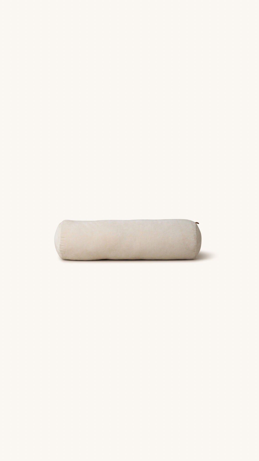delhi bolster pillow in clay
