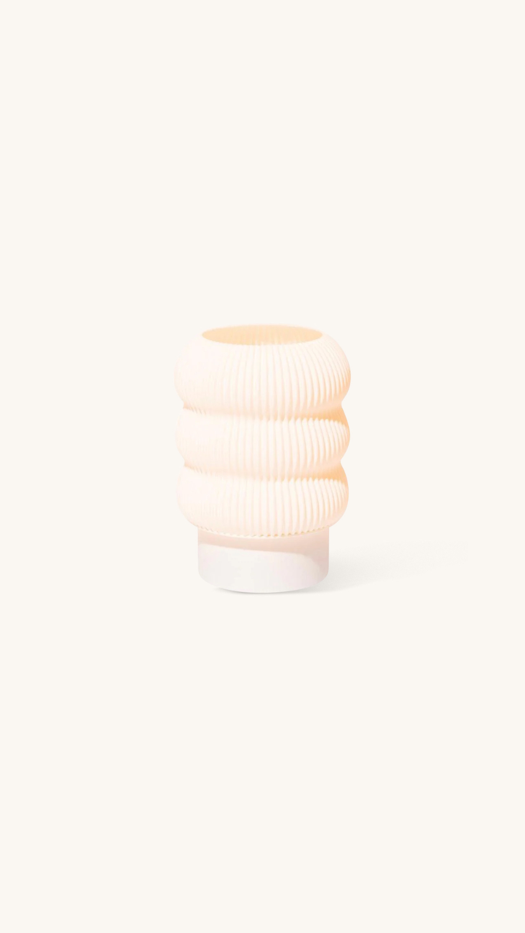 lola table lamp in white - haus divided