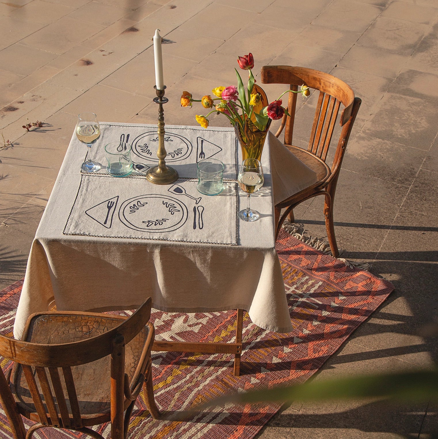 tas placemat set of 4 - haus divided