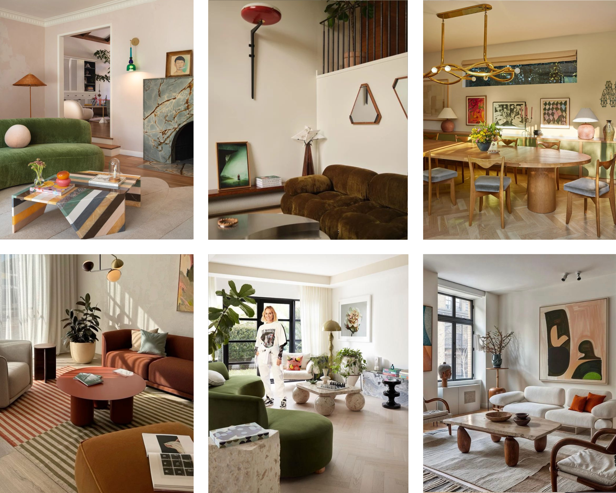 A playful interior design mood board featuring bright, vibrant decor with pops of bold colors like teal, pink, and yellow. Includes fun furniture pieces, colorful art, lively textiles, and cheerful accents that energize the space and bring joy.